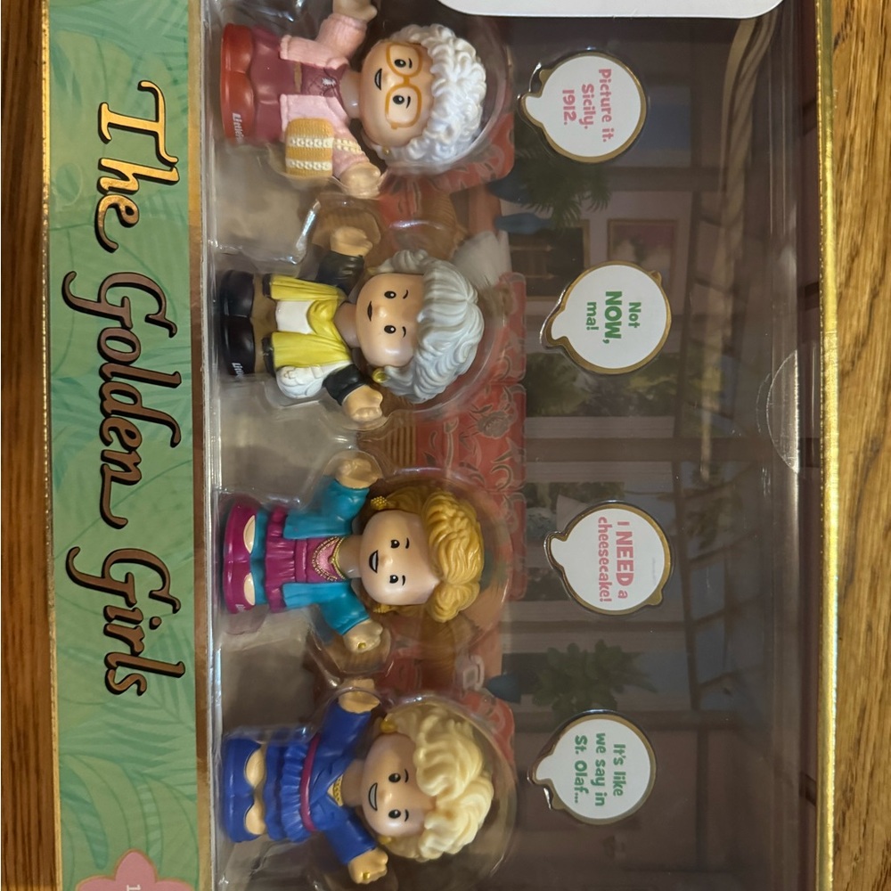 Fisher Price Little People The Golden Girls Set - 4pc